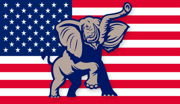 Elephant & Flag