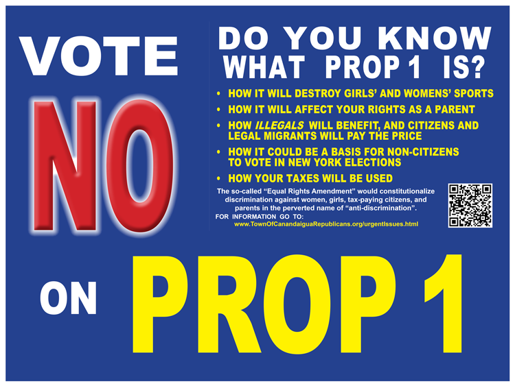 Vote NO on PROP 1