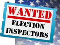 Election Inspectors Needed